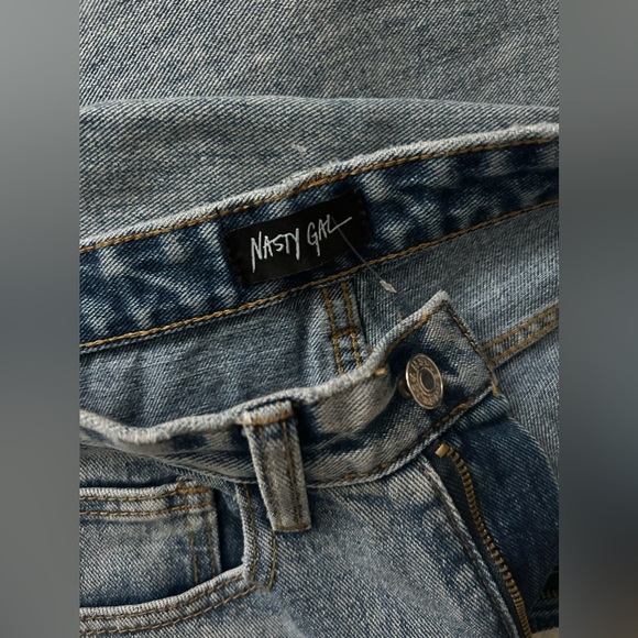 Nasty Gal • Shits Now or Never Split Hem Jean - Picture 13 of 14